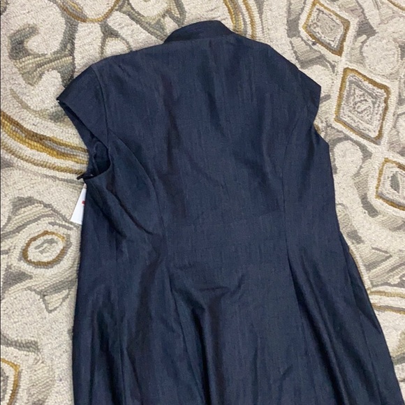 💕 Calvin Klein blue wrap dress nwt $175 💕 - Picture 11 of 12